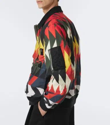 Sacai x A. P.C. Quilts printed blouson jacket | Thumbnail 2