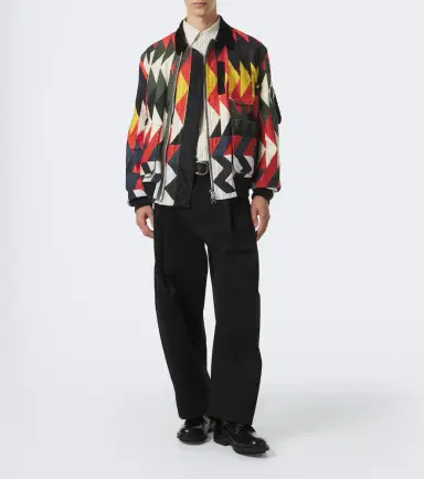 Sacai x A. P.C. Quilts printed blouson jacket | Thumbnail 3
