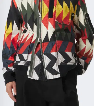 Sacai x A. P.C. Quilts printed blouson jacket | Thumbnail 4