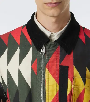 Sacai x A. P.C. Quilts printed blouson jacket | Thumbnail 6