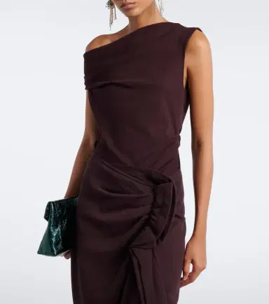 Dries Van Noten Asymmetric cotton jersey top | Thumbnail 2