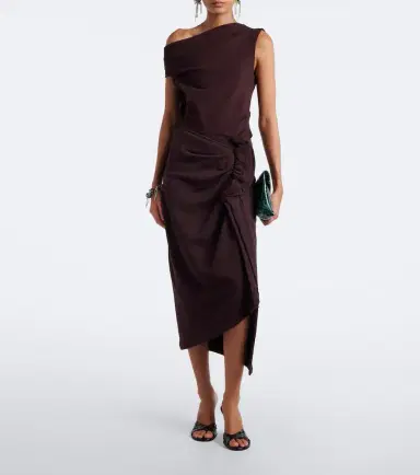 Dries Van Noten Asymmetric cotton jersey top | Thumbnail 3