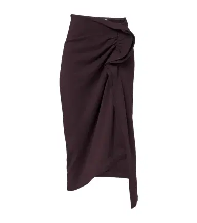Dries Van Noten Ruffled cotton jersey midi skirt | Thumbnail 1