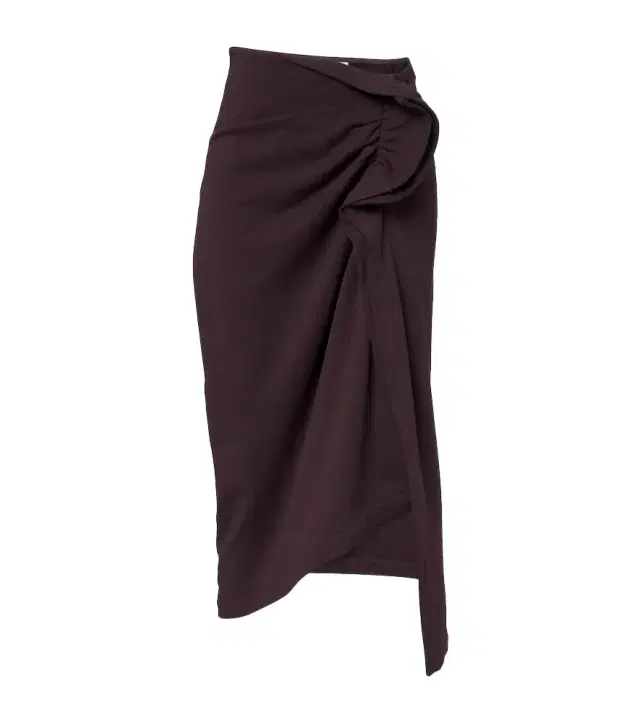 Dries Van Noten Ruffled cotton jersey midi skirt