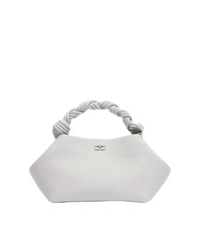 Ganni Bou Mini leather top-handle bag