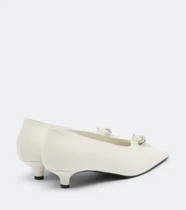 Toteme Pierced embellished leather pumps | Thumbnail 2