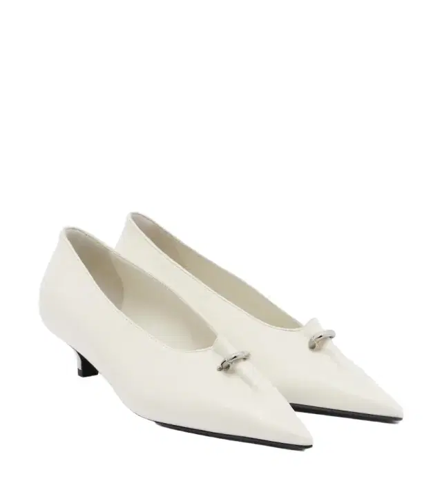 Toteme Pierced embellished leather pumps