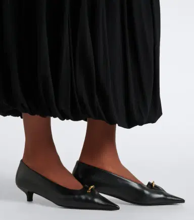 TOTEME Pierced embellished leather pumps | Thumbnail 5 TOTEME Pierced embellished leather pumps | Thumbnail 5