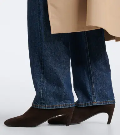 TOTEME Suede ankle boots | Thumbnail 6 TOTEME Suede ankle boots | Thumbnail 6