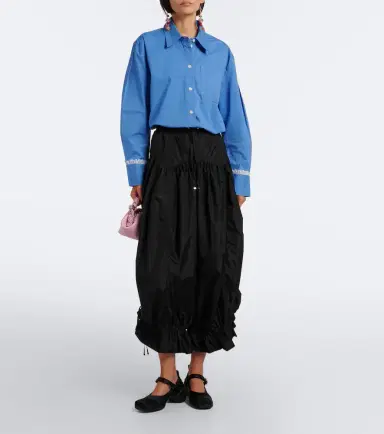 Ganni Ruffled balloon pants | Thumbnail 3