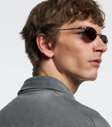 Cartier Eyewear Collection Panthère de Cartier oval sunglasses | Thumbnail 3