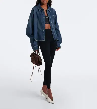 Balenciaga Le City Mini suede top-handle bag | Thumbnail 6