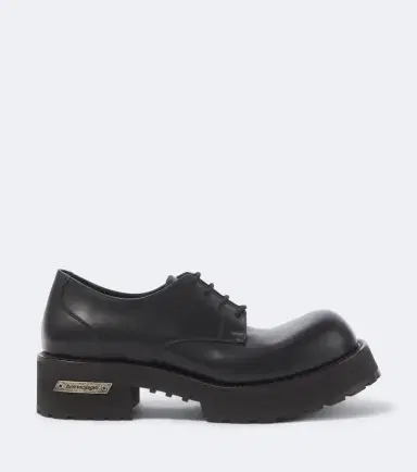 Balenciaga Venom leather Derby shoes | Thumbnail 4