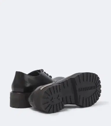 Balenciaga Venom leather Derby shoes | Thumbnail 5