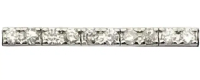 Wish Fine Jewelry 1.510ct Diamond Platinum Tennis Bracelet