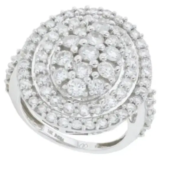 Wish Fine Jewelry 2.00ct Diamond 18K Gold Cocktail Ring