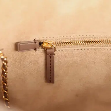 Chanel Chanel Small Cerf Shopping Bag Brown Calfskin Gold Hardware | Thumbnail 9