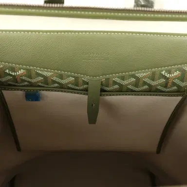 goyard Goyard Goyardine Cisalpin Backpack Khaki Palladium Hardware | Thumbnail 13 goyard Goyard Goyardine Cisalpin Backpack Khaki Palladium Hardware | Thumbnail 13