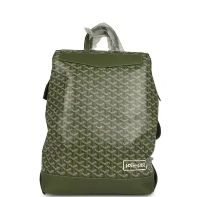goyard Goyard Goyardine Cisalpin Backpack Khaki Palladium Hardware | Thumbnail 1 goyard Goyard Goyardine Cisalpin Backpack Khaki Palladium Hardware | Thumbnail 1