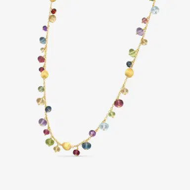 MARCO BICEGO Marco Bicego Africa Multi-Gemstone 18K Yellow Gold Necklace by The Solist | Thumbnail 2 MARCO BICEGO Marco Bicego Africa Multi-Gemstone 18K Yellow Gold Necklace by The Solist | Thumbnail 2