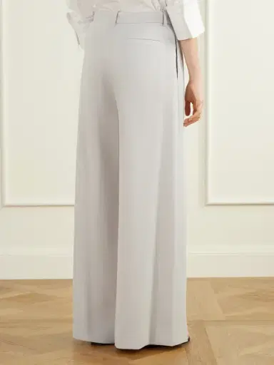 TWP Avery Stretch Wool-crepe Wide-leg Pants | Thumbnail 4 TWP Avery Stretch Wool-crepe Wide-leg Pants | Thumbnail 4