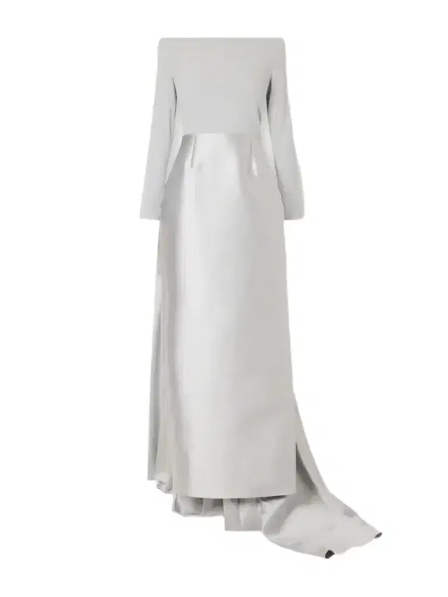 Solace London Winslow Off-the-shoulder Crepe Gown