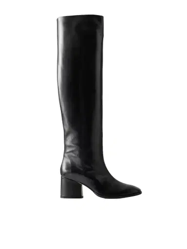 aeyde Almut Patent Leather Knee Boots | Thumbnail 1