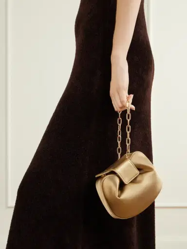 Gabriela Hearst Soft Demi Satin Clutch | Thumbnail 2 Gabriela Hearst Soft Demi Satin Clutch | Thumbnail 2