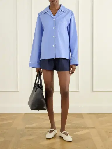 Comme Si Everyday Cami Silk-twill Shorts | Thumbnail 2 Comme Si Everyday Cami Silk-twill Shorts | Thumbnail 2