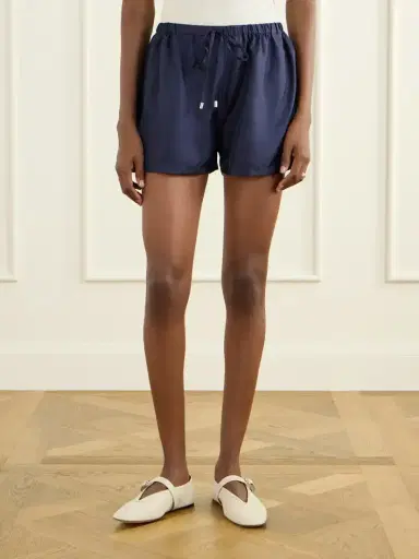 Comme Si Everyday Cami Silk-twill Shorts | Thumbnail 3 Comme Si Everyday Cami Silk-twill Shorts | Thumbnail 3