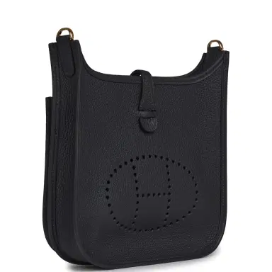 HERMÈS Hermes Evelyne 23 Caban Clemence Gold Hardware | Thumbnail 2 HERMÈS Hermes Evelyne 23 Caban Clemence Gold Hardware | Thumbnail 2