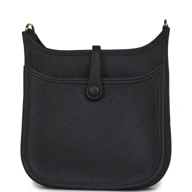 HERMÈS Hermes Evelyne 23 Caban Clemence Gold Hardware | Thumbnail 4 HERMÈS Hermes Evelyne 23 Caban Clemence Gold Hardware | Thumbnail 4