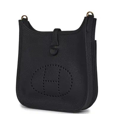 HERMÈS Hermes Evelyne 23 Caban Clemence Gold Hardware | Thumbnail 5 HERMÈS Hermes Evelyne 23 Caban Clemence Gold Hardware | Thumbnail 5
