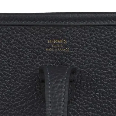 HERMÈS Hermes Evelyne 23 Caban Clemence Gold Hardware | Thumbnail 7 HERMÈS Hermes Evelyne 23 Caban Clemence Gold Hardware | Thumbnail 7