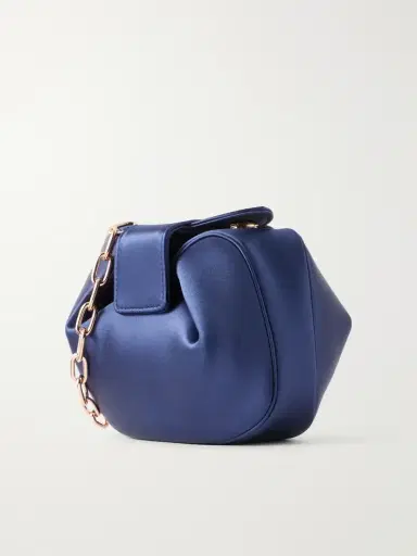Gabriela Hearst Soft Demi Satin Clutch | Thumbnail 4 Gabriela Hearst Soft Demi Satin Clutch | Thumbnail 4