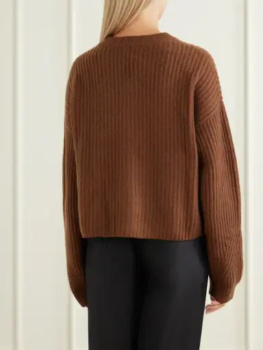 Le Kasha Bresil Ribbed Cashmere Cardigan | Thumbnail 3