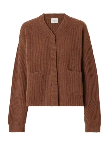 Le Kasha Bresil Ribbed Cashmere Cardigan | Thumbnail 1