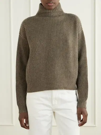Le Kasha Verbier Ribbed Cashmere Turtleneck Sweater | Thumbnail 3 Le Kasha Verbier Ribbed Cashmere Turtleneck Sweater | Thumbnail 3