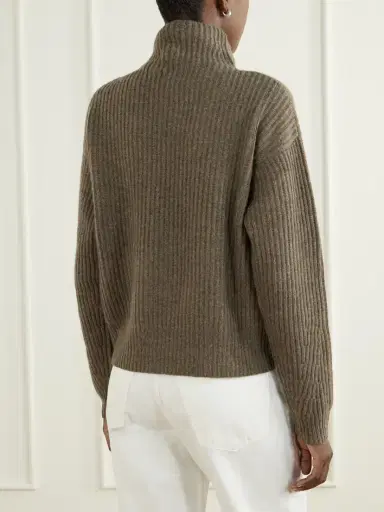 Le Kasha Verbier Ribbed Cashmere Turtleneck Sweater | Thumbnail 4 Le Kasha Verbier Ribbed Cashmere Turtleneck Sweater | Thumbnail 4