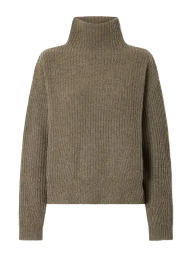 Le Kasha Verbier Ribbed Cashmere Turtleneck Sweater | Thumbnail 1 Le Kasha Verbier Ribbed Cashmere Turtleneck Sweater | Thumbnail 1
