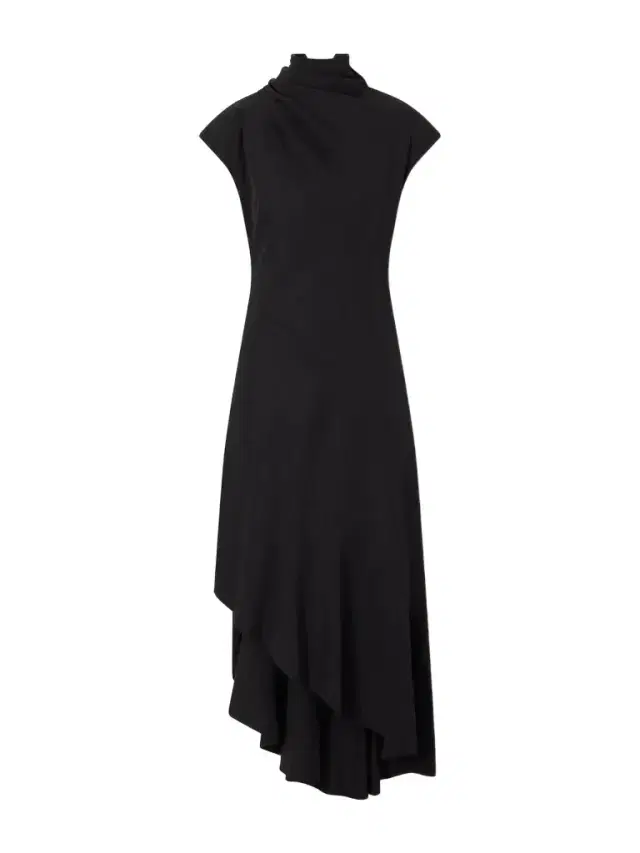 Proenza Schouler Elodine Draped Jersey Maxi Dress