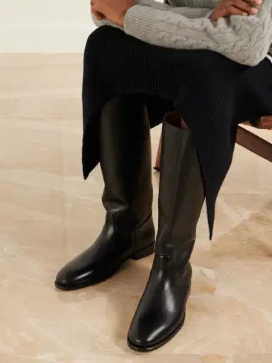 Polo Ralph Lauren Leather Knee Boots | Thumbnail 2