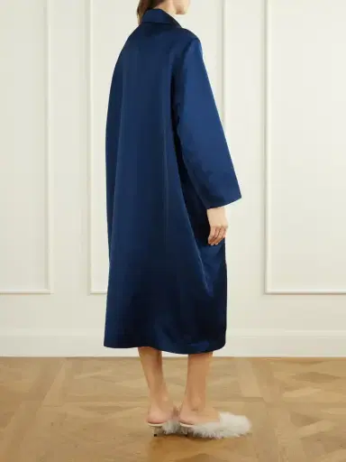 Erdem Floral-embroidered Satin Coat | Thumbnail 3