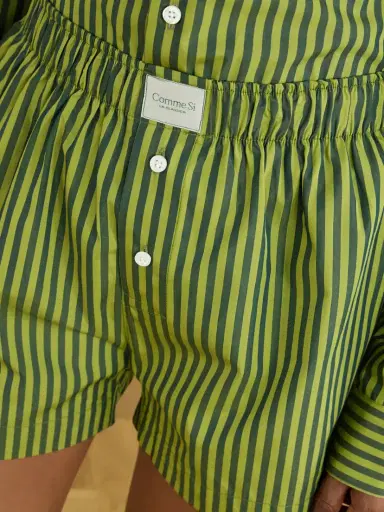 Comme Si La Boxer Classica Cotton-poplin Shorts | Thumbnail 5 Comme Si La Boxer Classica Cotton-poplin Shorts | Thumbnail 5