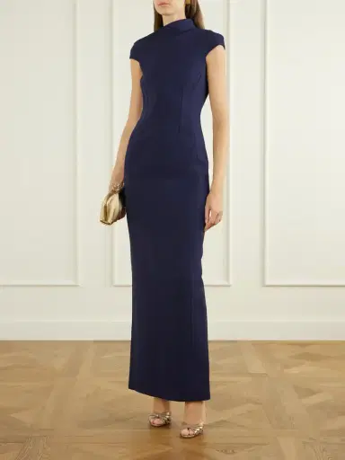Solace London Arion Crepe Gown | Thumbnail 2