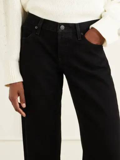 Frame The Gray Low-rise Wide-leg Jeans | Thumbnail 5 Frame The Gray Low-rise Wide-leg Jeans | Thumbnail 5