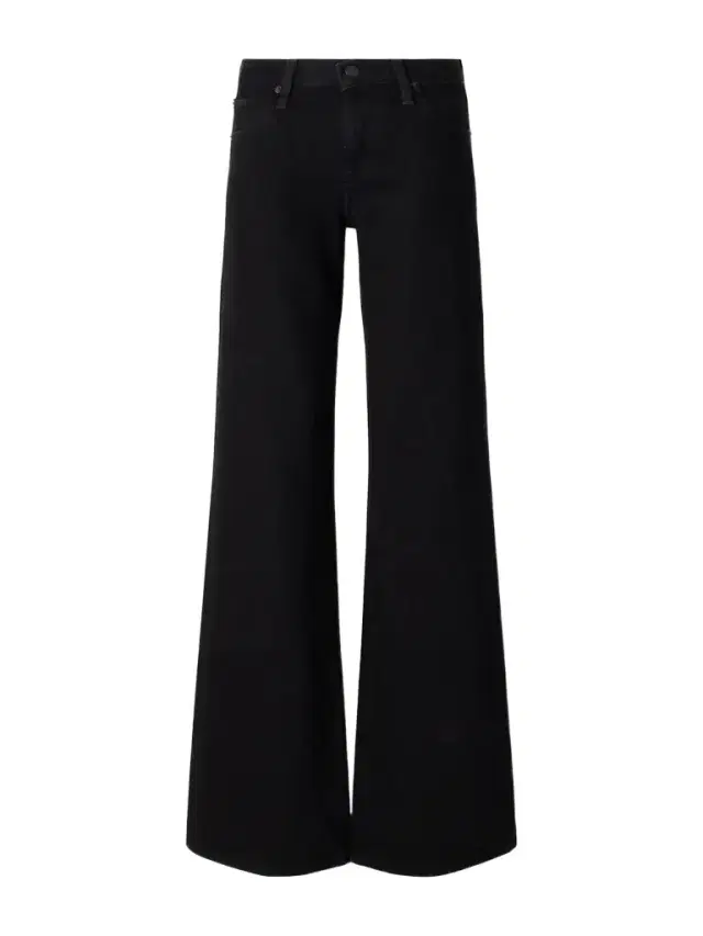 Frame The Gray Low-rise Wide-leg Jeans