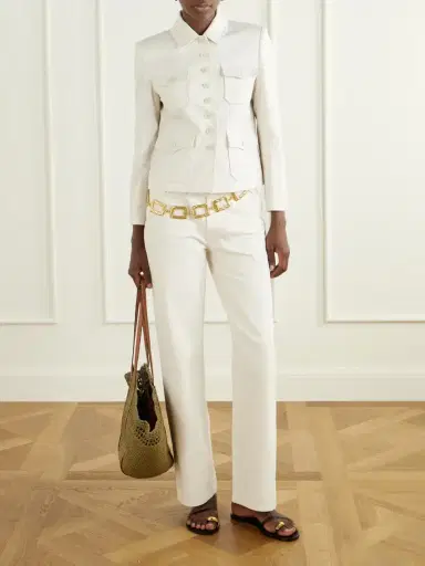 Ulla Johnson Marina Leather-trimmed Raffia Tote - Unknown | Thumbnail 3