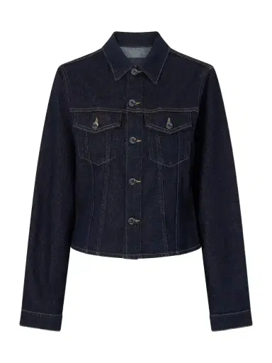 Haikure Cherry Denim Jacket | Thumbnail 1