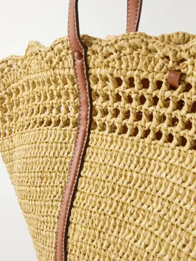 Ulla Johnson Marina Leather-trimmed Raffia Tote - Unknown | Thumbnail 5 Ulla Johnson Marina Leather-trimmed Raffia Tote - Unknown | Thumbnail 5